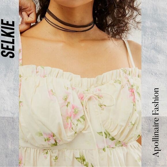 SELKIE SUMMER HOME FLORAL JUMPSUIT SMALL NWT - Picture 4 of 14